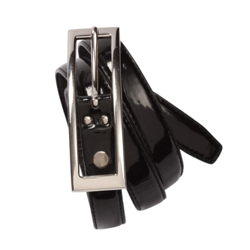 Womens Semi Patent Belt Thumbnail