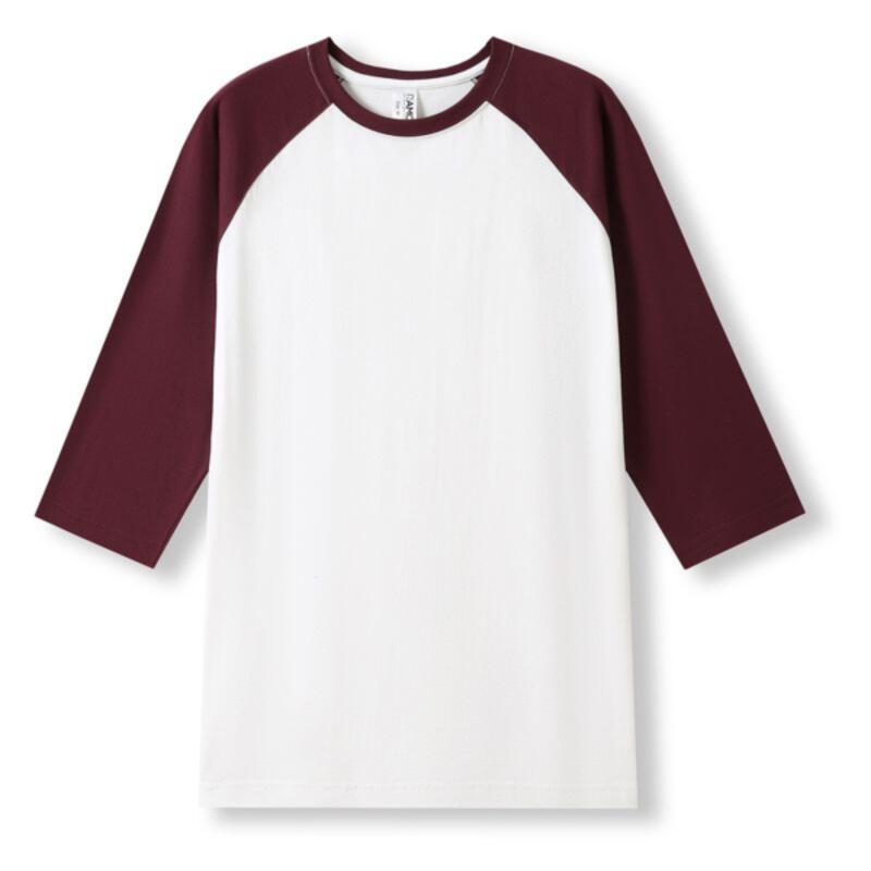 Unisex 3/4 Sleeve Raglan Tees Shirt Thumbnail