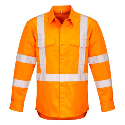 Mens Hi Vis X Back Taped Shirt Thumbnail
