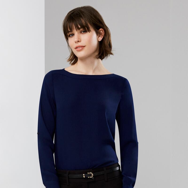 Women Madison Boatneck Blouse Thumbnail