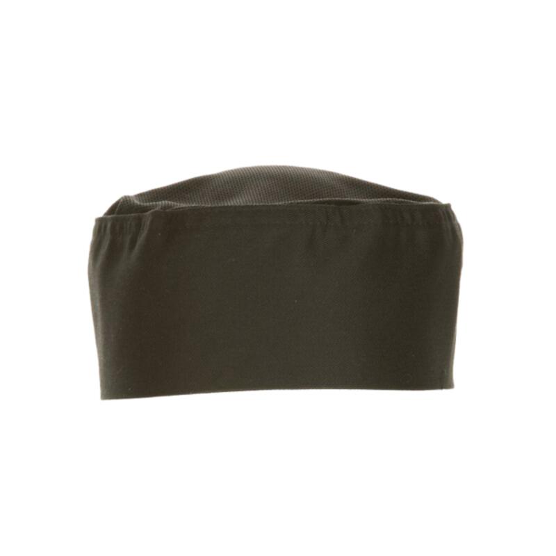 Cool Vent Chef Beanie White and Black  Thumbnail