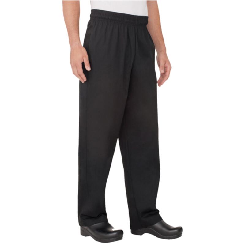 Black Baggy Chef Pants Thumbnail