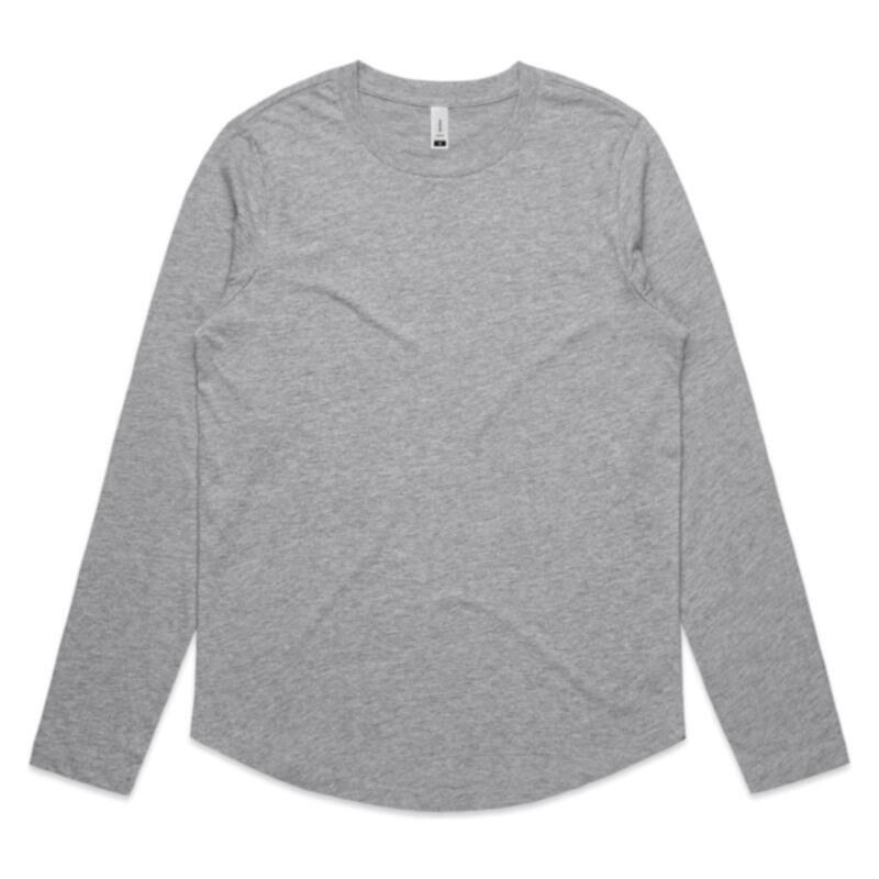 Womens Curve Long Sleeve Tee Thumbnail