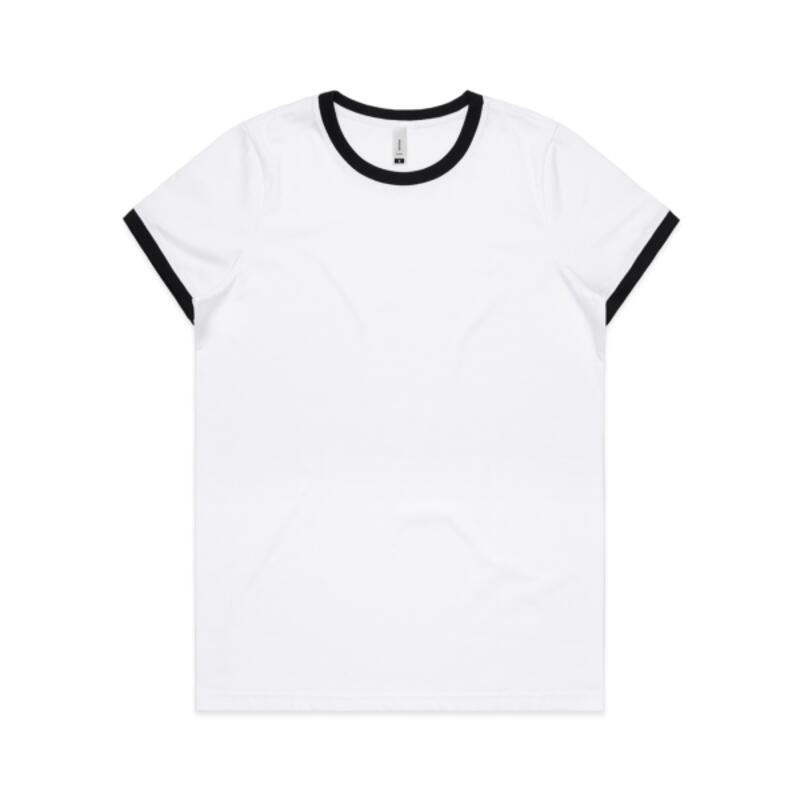Womens Ringer Tee  Thumbnail