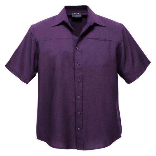Mens Plain Oasis Short Sleeve Shirt Thumbnail