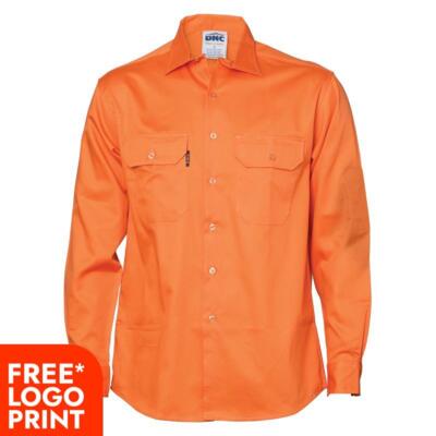 Mens Cool Breeze Work Shirt Long Sleeve Thumbnail
