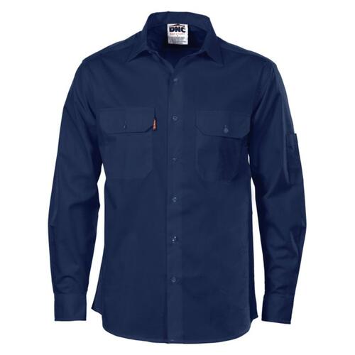 Mens Cool Breeze Work Shirt Long Sleeve