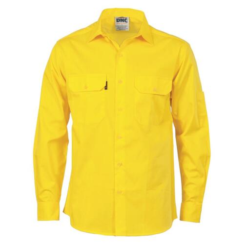 Mens Cool Breeze Work Shirt Long Sleeve