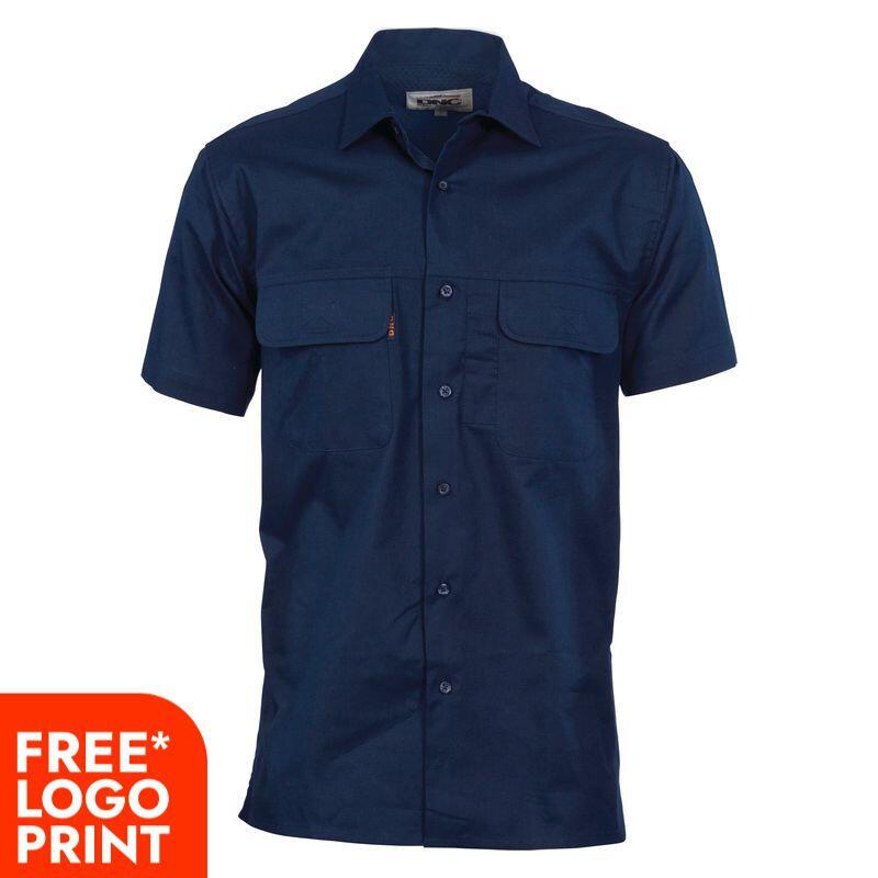 Mens Three Way Cool Breeze Short Sleeve Shirt Thumbnail