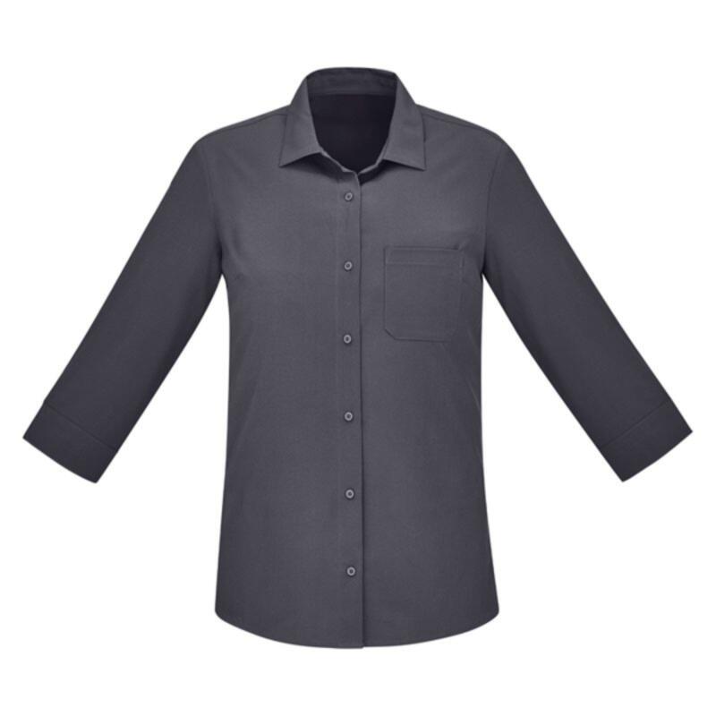 Womens Easy Stretch 3/4 Sleeve Shirt Thumbnail