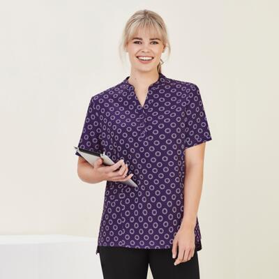 Womens Easy Stretch Daisy Print Tunic Thumbnail