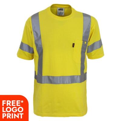 Hi Vis Cotton Taped Tee Thumbnail