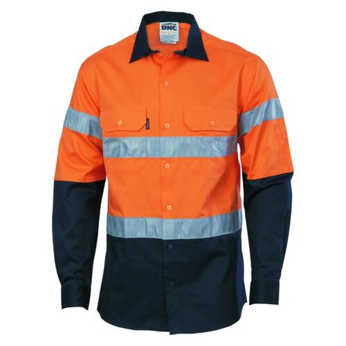 2 Tone Hi Vis Drill Shirt
