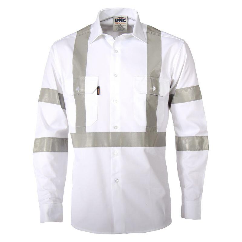RTA Night Worker White Shirt With CSR Tape Thumbnail