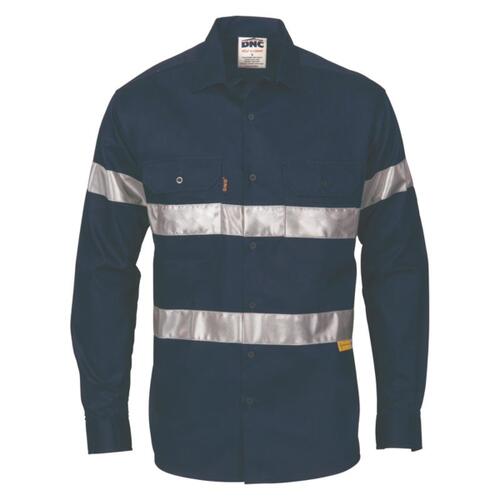 Cotton Drill Shirt with 3M R/Tape