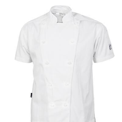 Mens Traditional Chef Jacket Short Sleeve Thumbnail