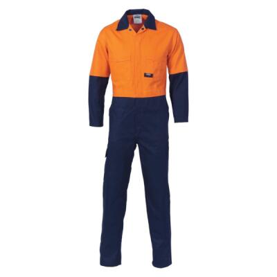 Mens Hi Vis Cool-Breeze Cotton Coverall Thumbnail