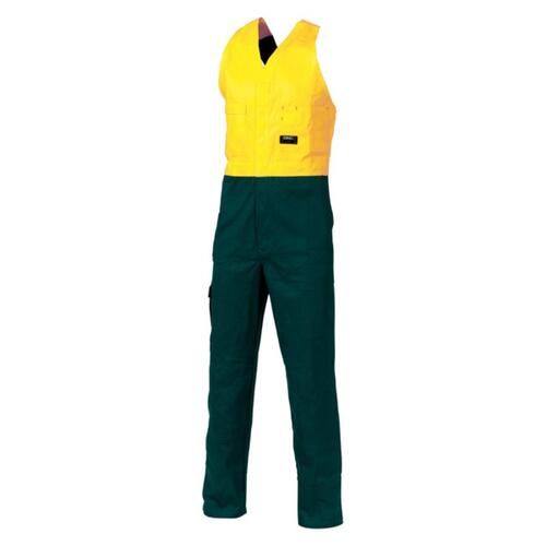 HiVis Two Tone Cotton Action Back Overall