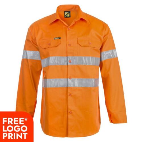 Mens Long Sleeve Shirt With CSR Tape Thumbnail