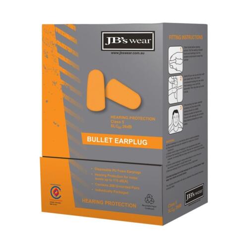 Bullet Shaped Earplug (200 Pair ) Thumbnail