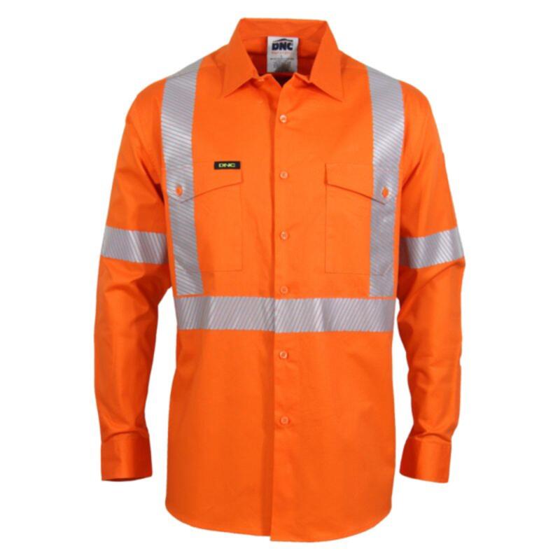 HiVis Segment Taped Coolight "X" Back Shirt Thumbnail