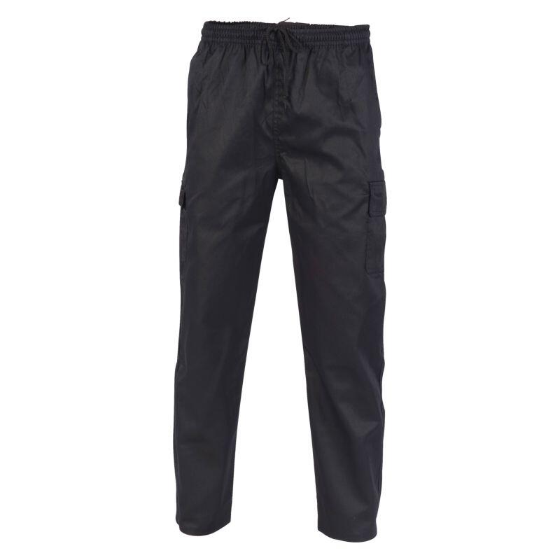Drawstring Poly Cotton Cargo Pants Thumbnail