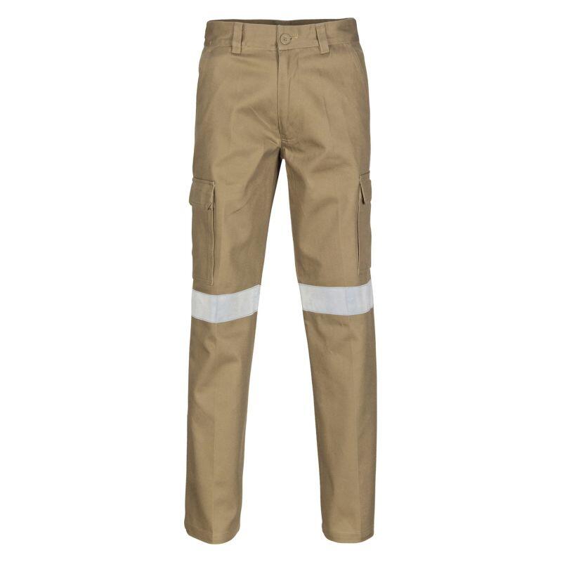 Cotton Drill Cargo Pants With 3M R/Tape Thumbnail