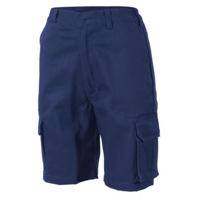 Womens Cotton Drill Cargo Shorts Thumbnail