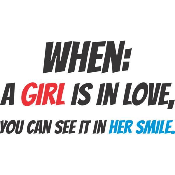 When A Girl is in Love Thumbnail