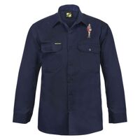 Mens Long Sleeve Cotton Drill Shirt Thumbnail