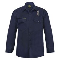 Mens Long Sleeve Cotton Drill Shirt Thumbnail