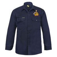 Mens Long Sleeve Cotton Drill Shirt Thumbnail