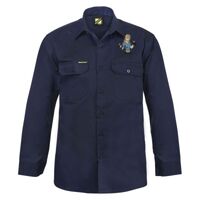 Mens Long Sleeve Cotton Drill Shirt Thumbnail