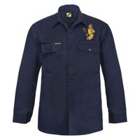 Mens Long Sleeve Cotton Drill Shirt Thumbnail