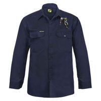 Mens Long Sleeve Cotton Drill Shirt Thumbnail