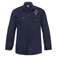 Mens Long Sleeve Cotton Drill Shirt Thumbnail