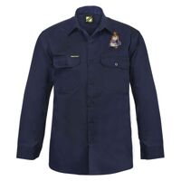 Mens Long Sleeve Cotton Drill Shirt Thumbnail