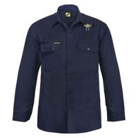 Mens Long Sleeve Cotton Drill Shirt Thumbnail