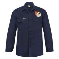 Mens Long Sleeve Cotton Drill Shirt Thumbnail