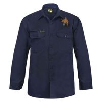 Mens Long Sleeve Cotton Drill Shirt Thumbnail