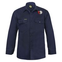Mens Long Sleeve Cotton Drill Shirt Thumbnail