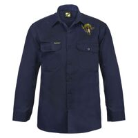 Mens Long Sleeve Cotton Drill Shirt Thumbnail