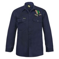 Mens Long Sleeve Cotton Drill Shirt Thumbnail