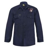 Mens Long Sleeve Cotton Drill Shirt Thumbnail