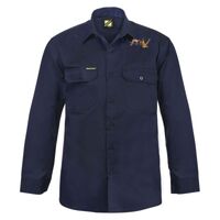 Mens Long Sleeve Cotton Drill Shirt Thumbnail