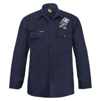 Mens Long Sleeve Cotton Drill Shirt Thumbnail