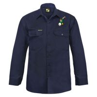 Mens Long Sleeve Cotton Drill Shirt Thumbnail