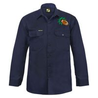 Mens Long Sleeve Cotton Drill Shirt Thumbnail