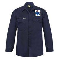 Mens Long Sleeve Cotton Drill Shirt Thumbnail