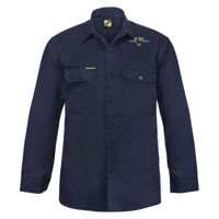 Mens Long Sleeve Cotton Drill Shirt Thumbnail